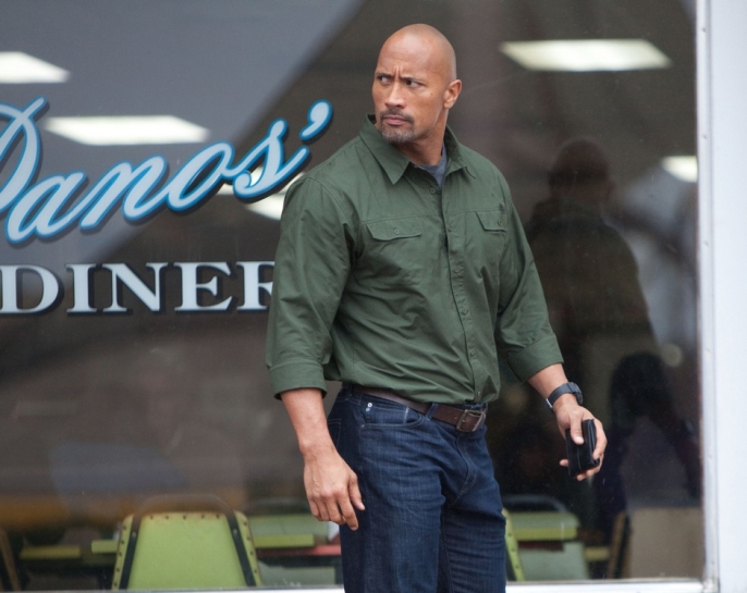 Dwayne The Rock Johnson in the movie Snitch 2013