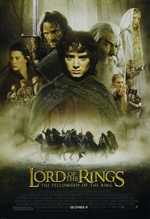 Lord of the Rings Fellowship of the Ring movie poster
