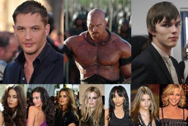 Mad Max: Fury Road cast composite