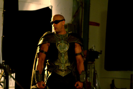 Vin Diesel in Necromonger? outfit from Chronicles of Riddick 3
