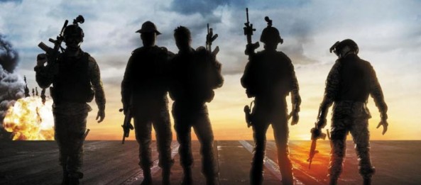Act of Valor soldiers in silhouette