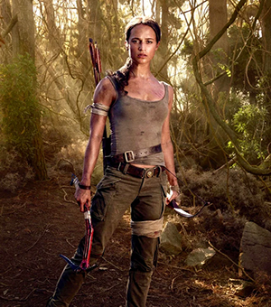 Alicia Vikander as Lara Croft