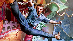 Van Damme breaks out the splits in Hard Target