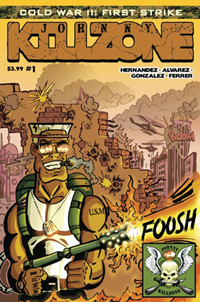 Johnny Killzone comic book cover