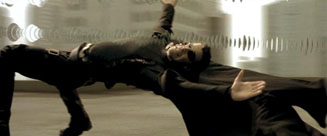 The Matrix movie Neo and bullet time