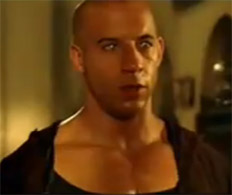 Riddick cleavage