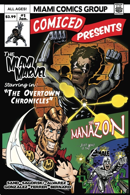 The Miami Marvel comic book cover