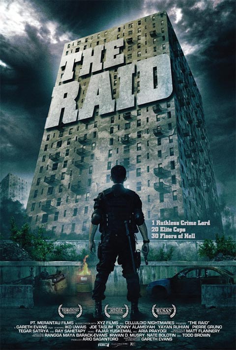 the raid poster