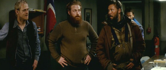 bearded characters in The Thing