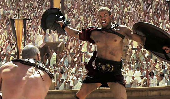Kellan Lutz fights in The Legend of Hercules