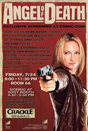 Zoe Bell Angel of Death movie poster