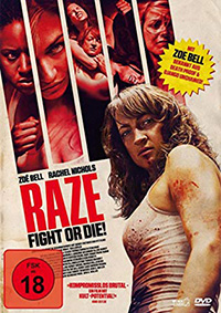 Zoe Bell Raze movie poster