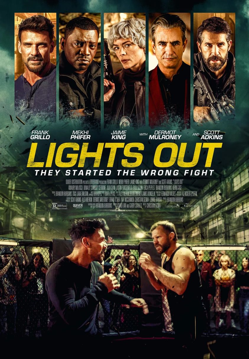 Lights Out action movie poster