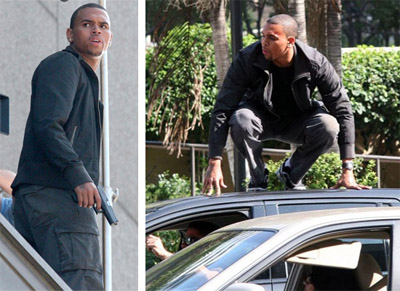 Chris Brown in The Takers