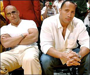 Vin Diesel and Dwayne The Rock Johnson