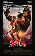 Red Sonja movie poster