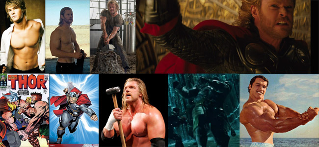 images of various Thors