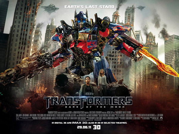 Transformers Dark of the Moon poster