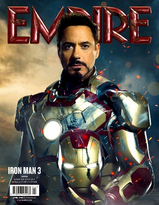 Empire magazine cover with Iron Man 3