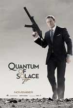 Quantum of Solace movei poster
